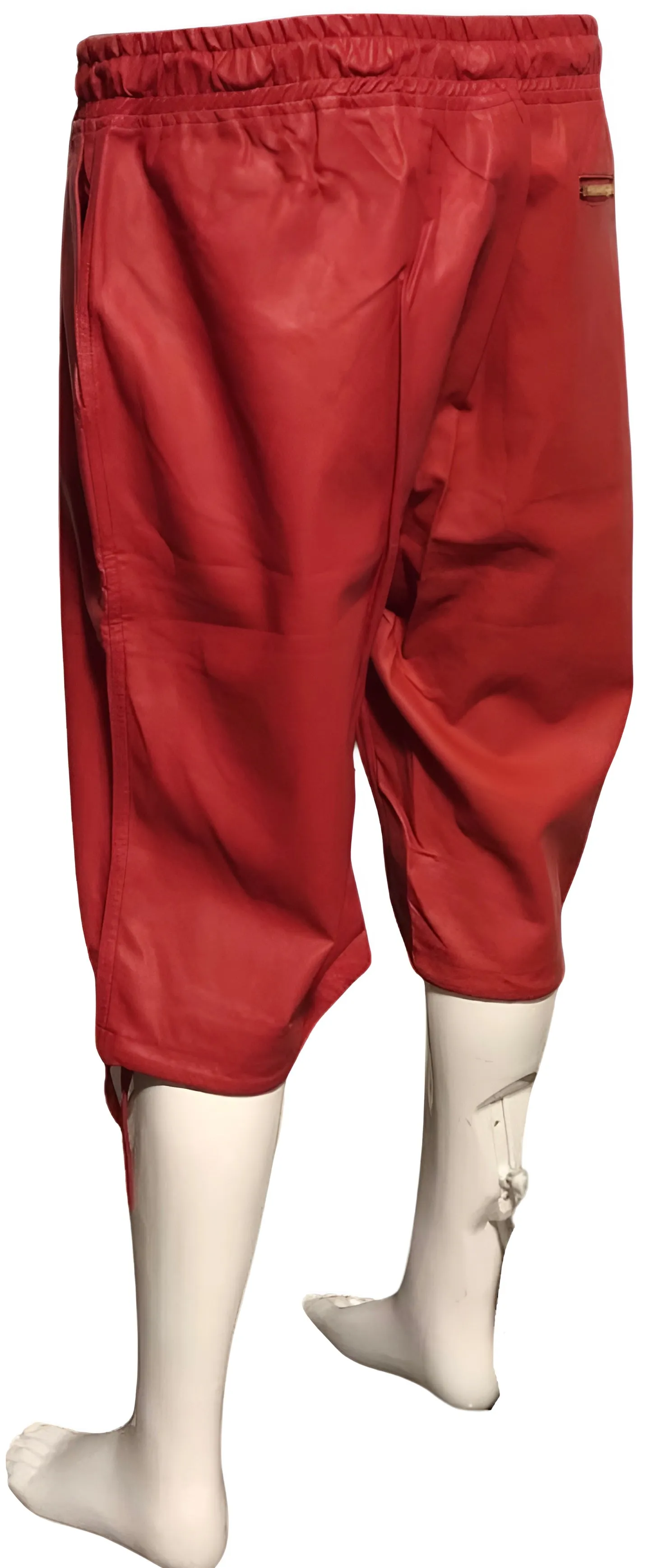 ^ABLANCHE^ ~RED PLEATHER~ LINED SHORTS FOR MEN (CASUAL)