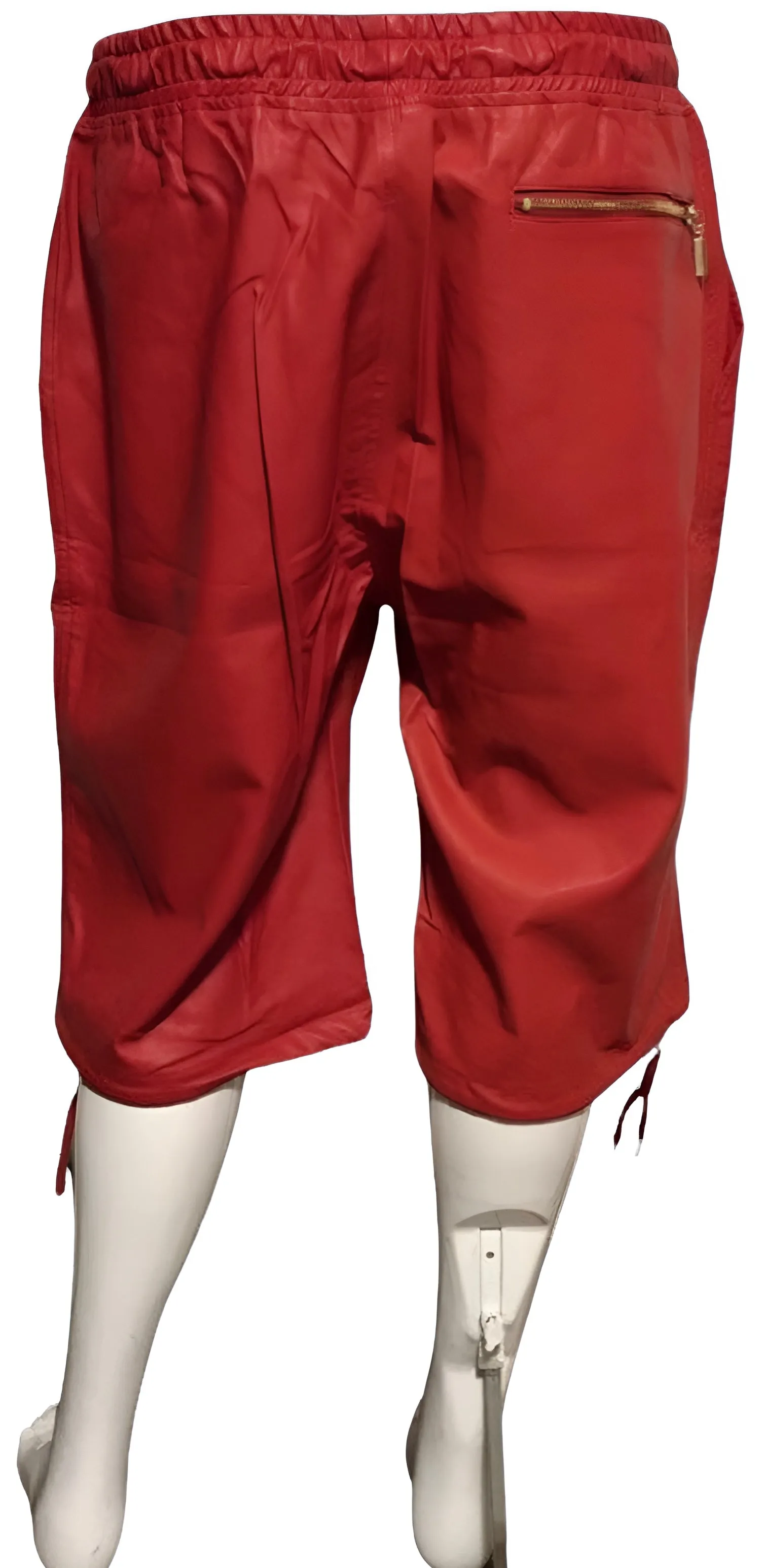 ^ABLANCHE^ ~RED PLEATHER~ LINED SHORTS FOR MEN (CASUAL)