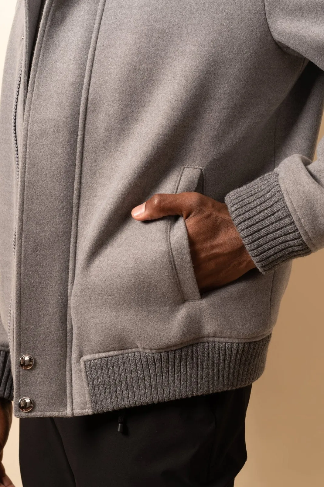 Ashen Aviator Jacket