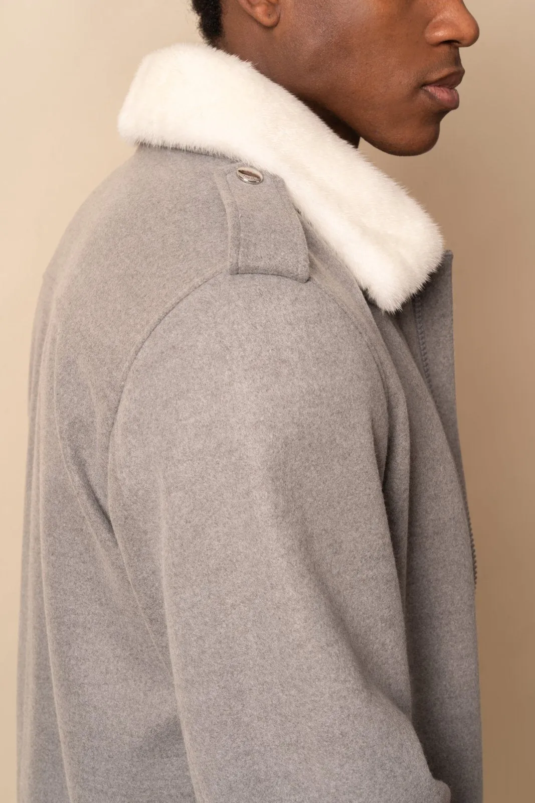 Ashen Aviator Jacket