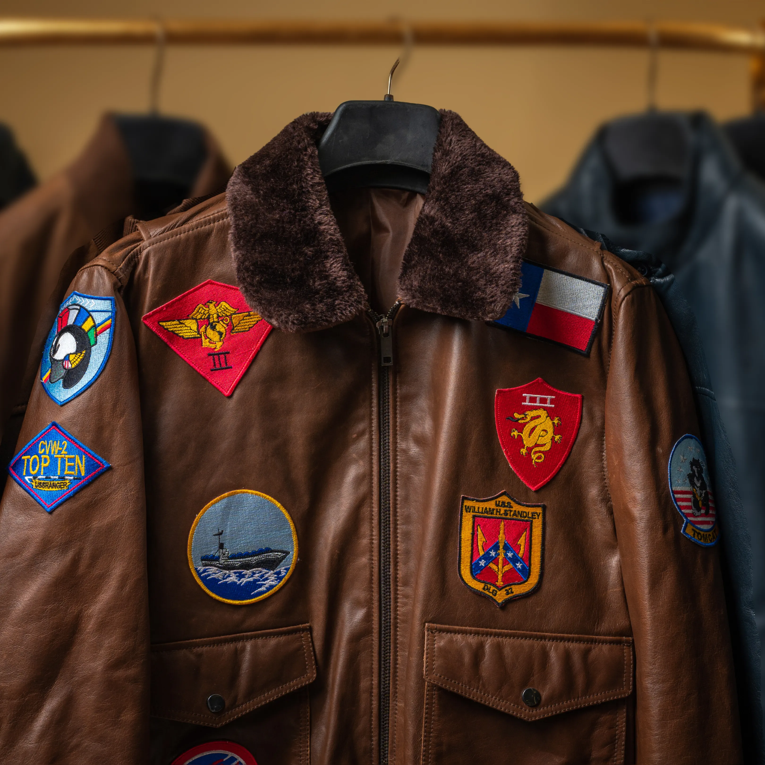 Aviator leather Jacket - Special Version | Kaptan