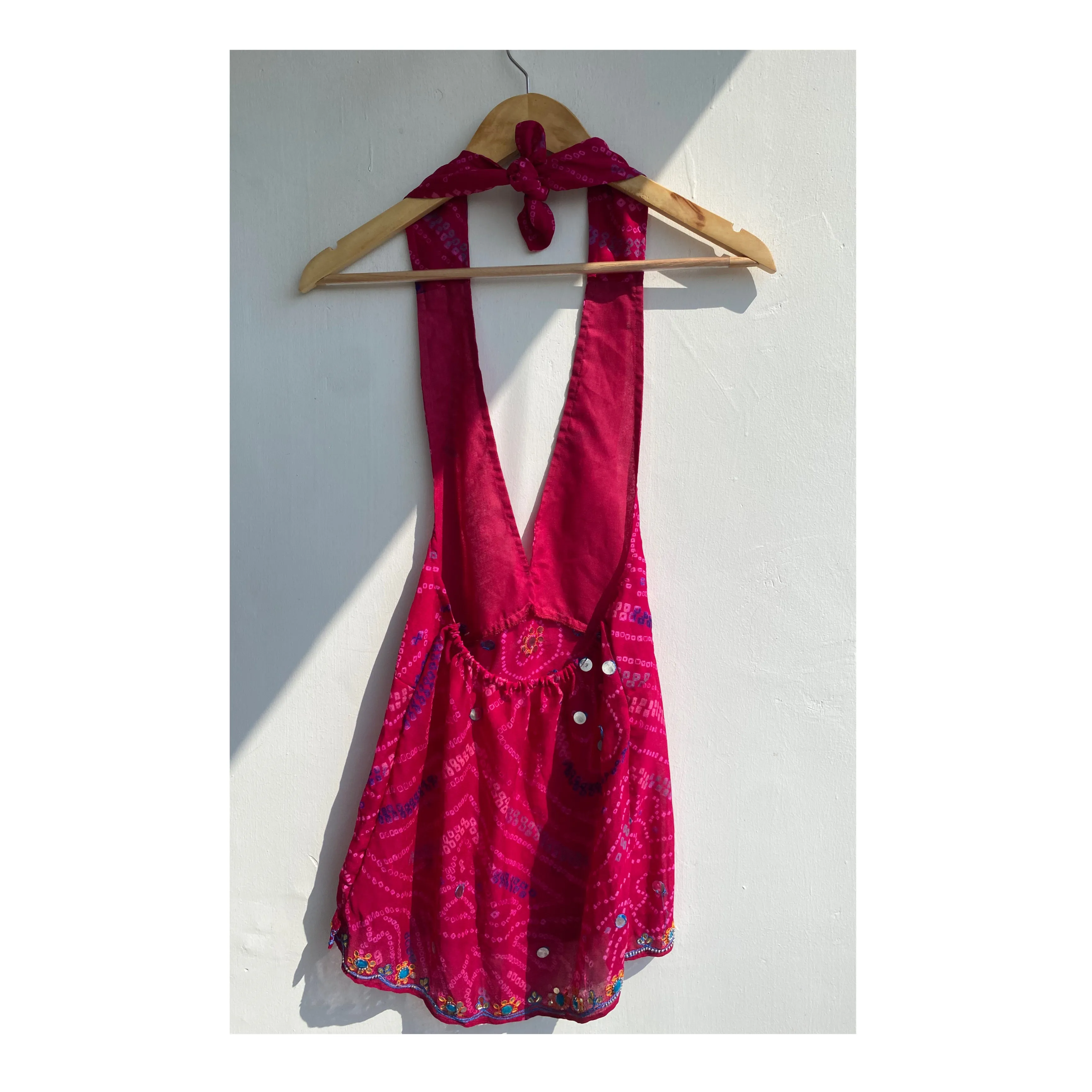 Bandhani mirror top