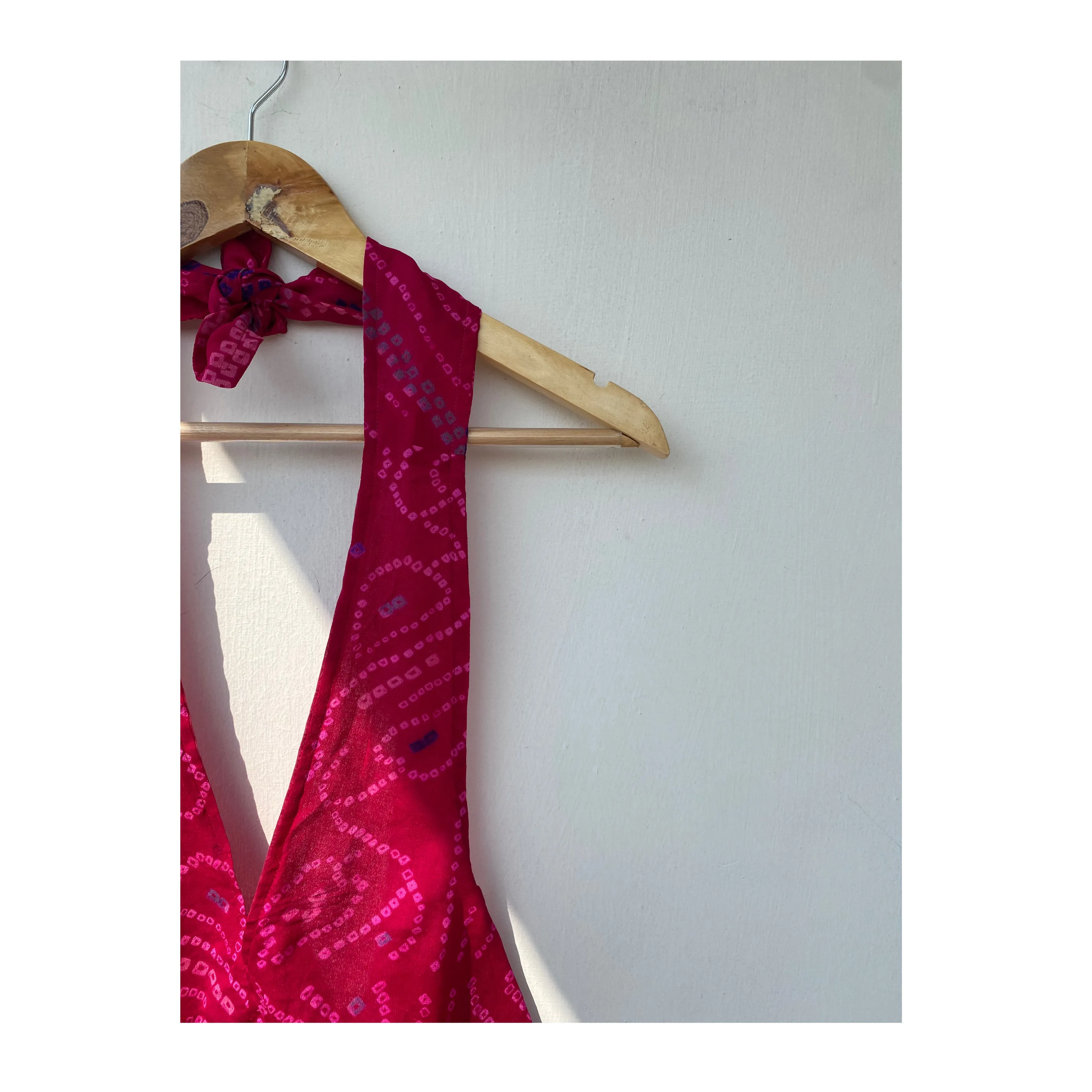 Bandhani mirror top