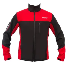 Breeze Up Adult Furlong Soft Shell Jacket Black/Red