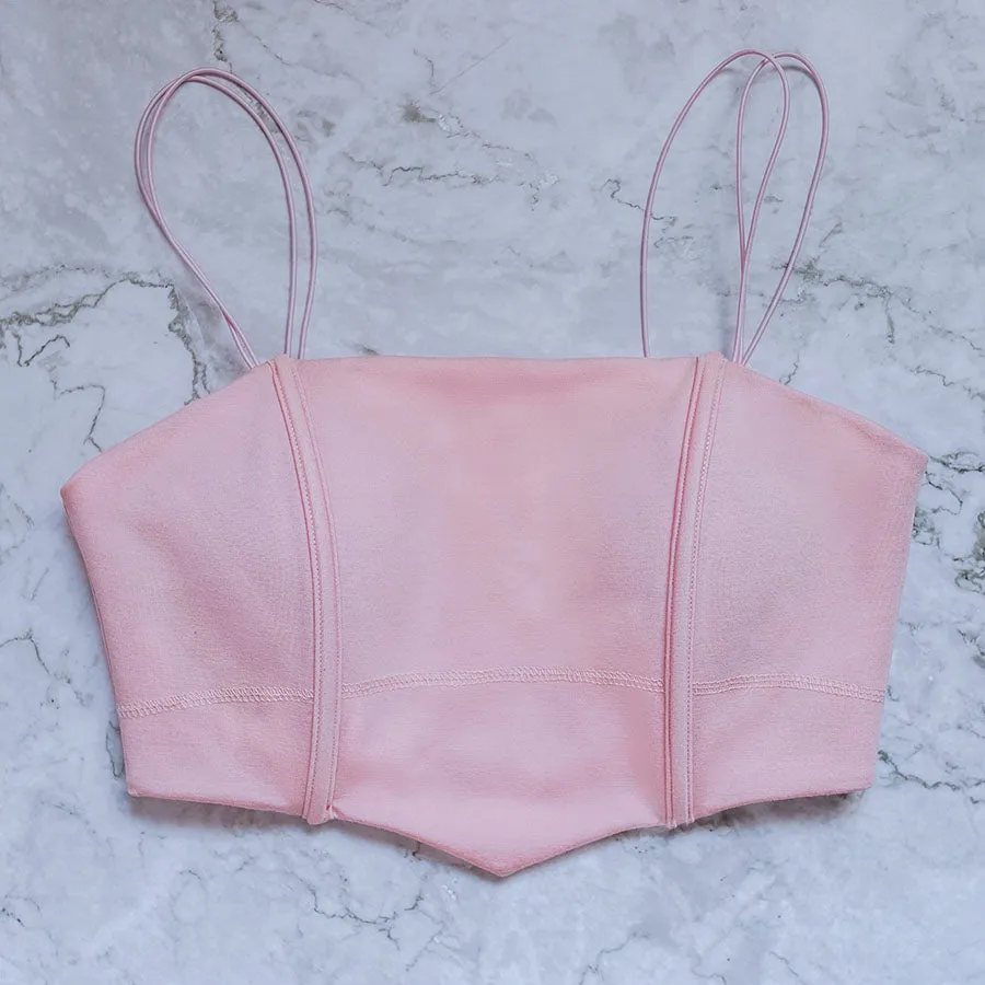 Cosmo V Bottom Crop Top