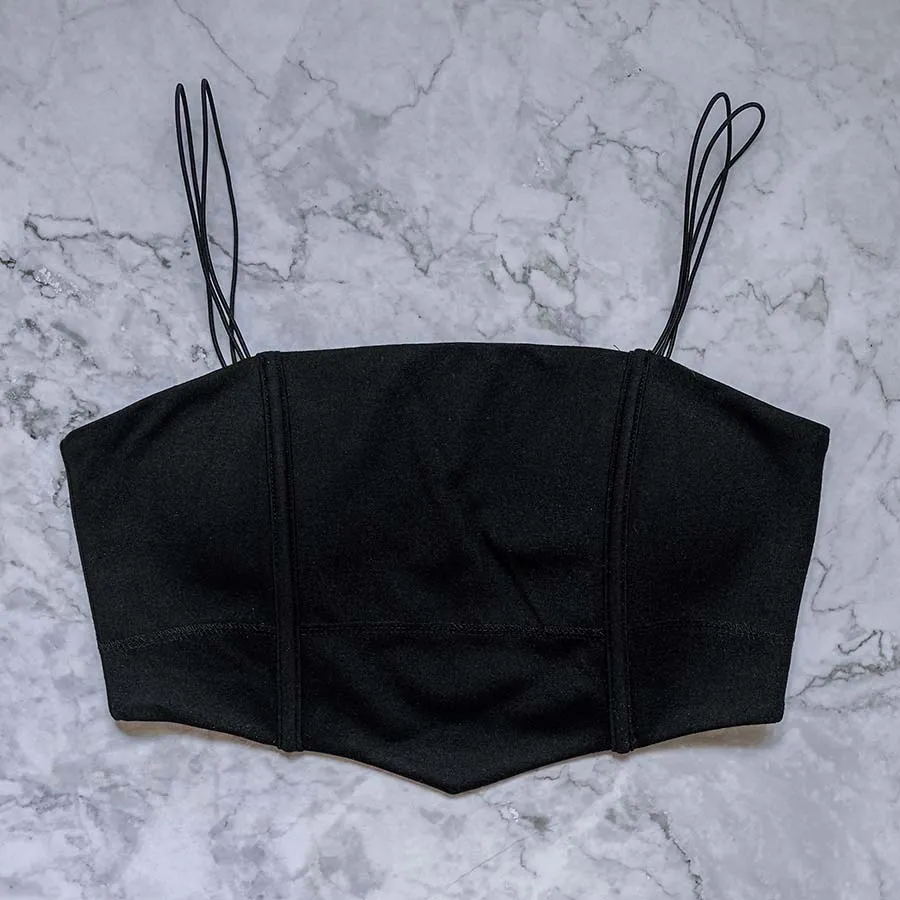Cosmo V Bottom Crop Top