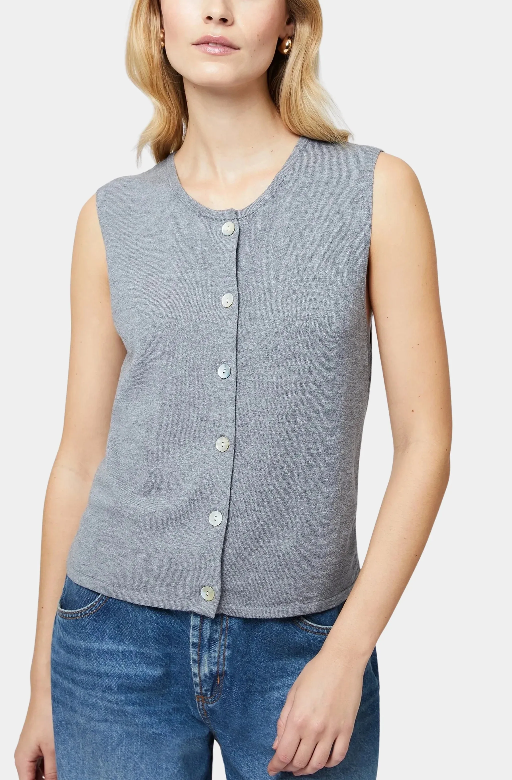 Cosysoft Buttoned Sweater Vest