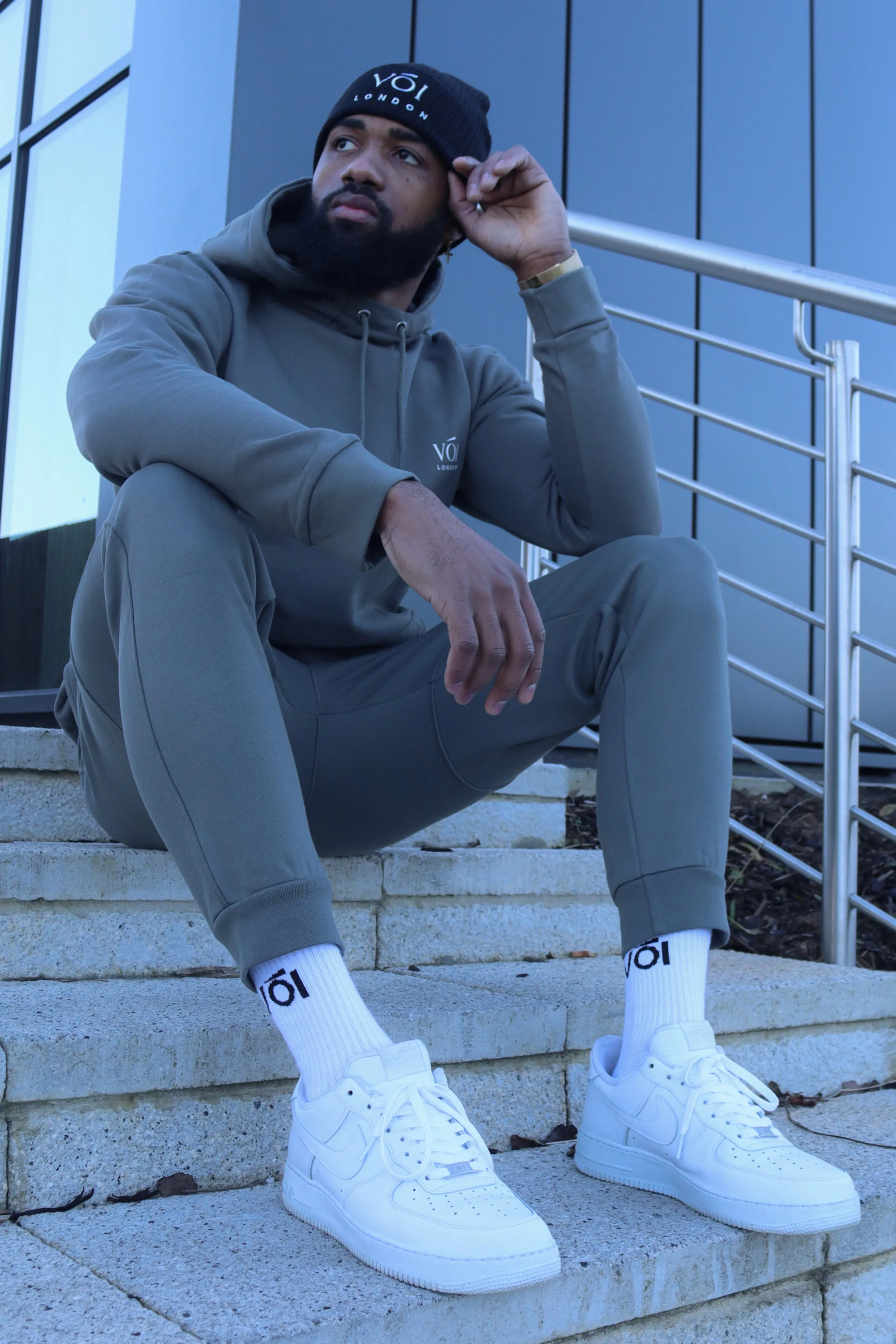 Cross Harbour Tracksuit - Khaki