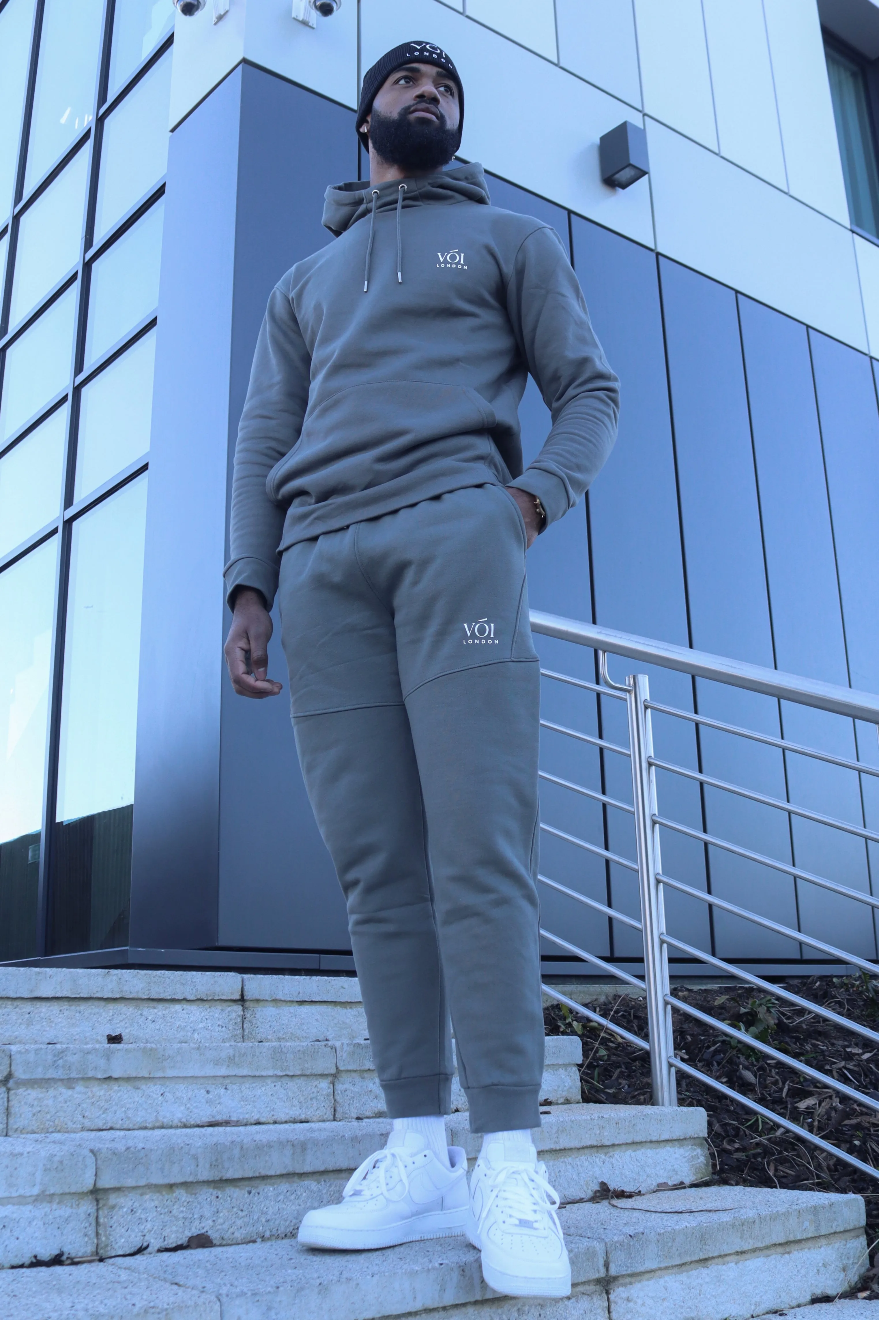 Cross Harbour Tracksuit - Khaki
