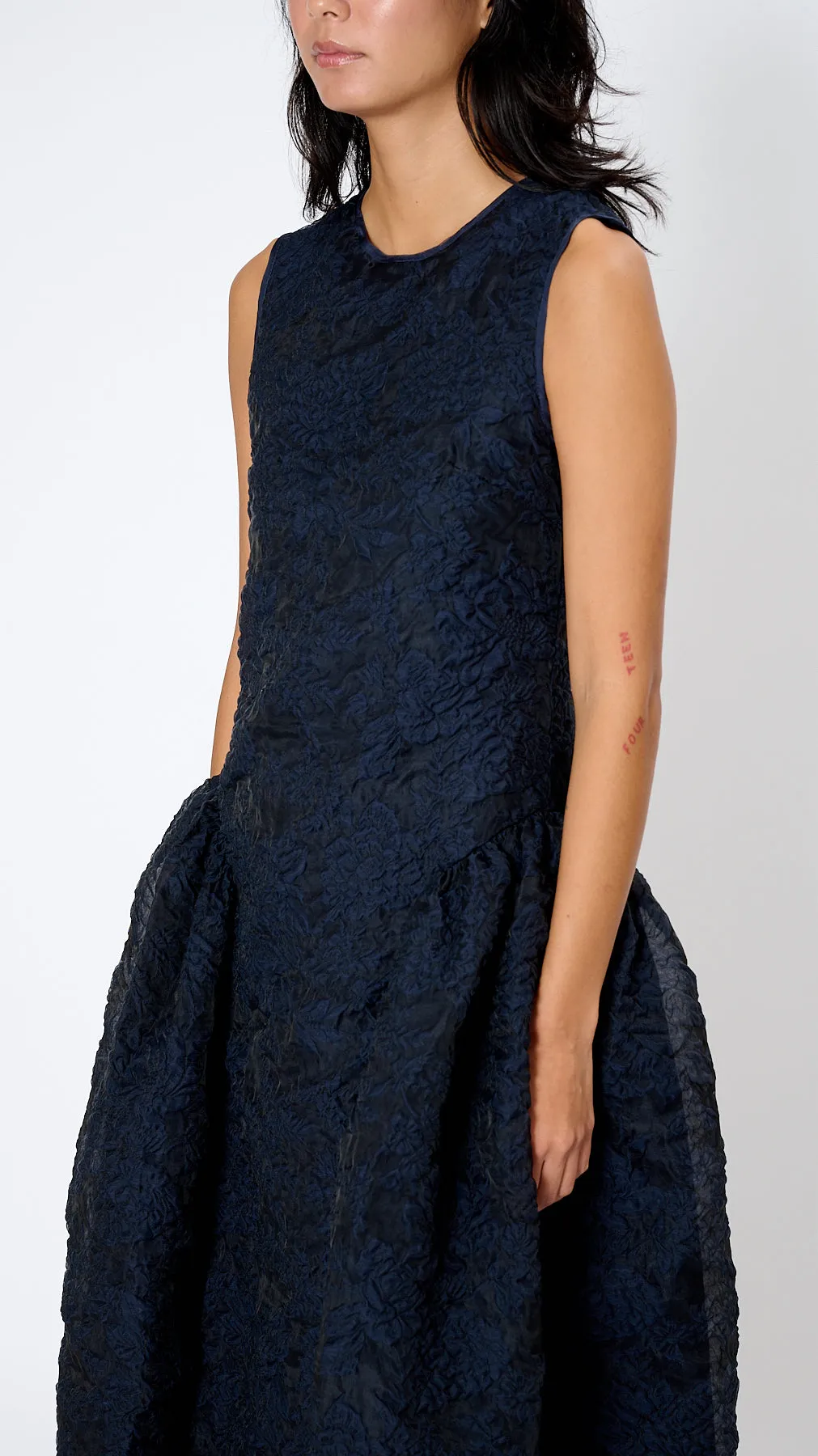 Gine Dress in Navy