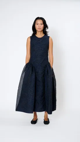 Gine Dress in Navy