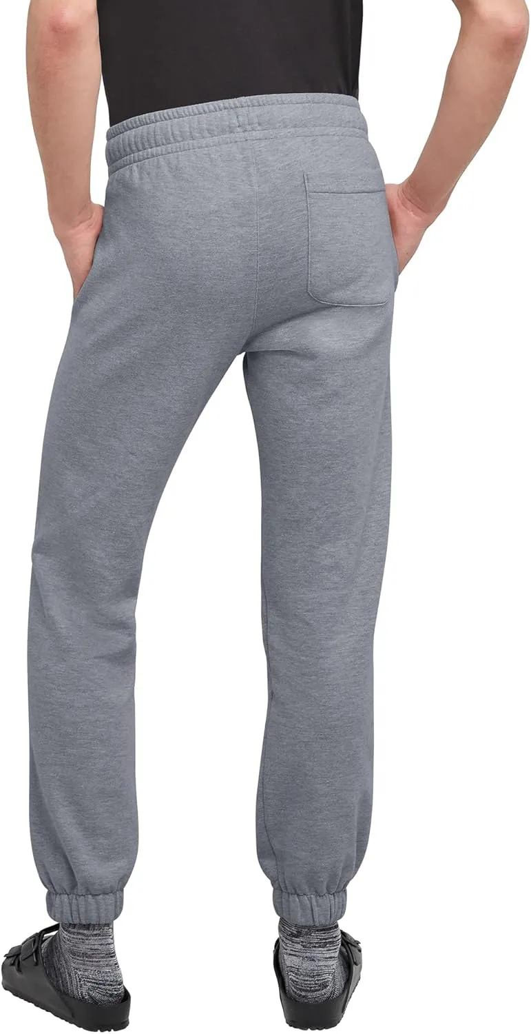 Hanes Men's Originals Midweight Fleece Joggers with Pockets, 30" Inseam