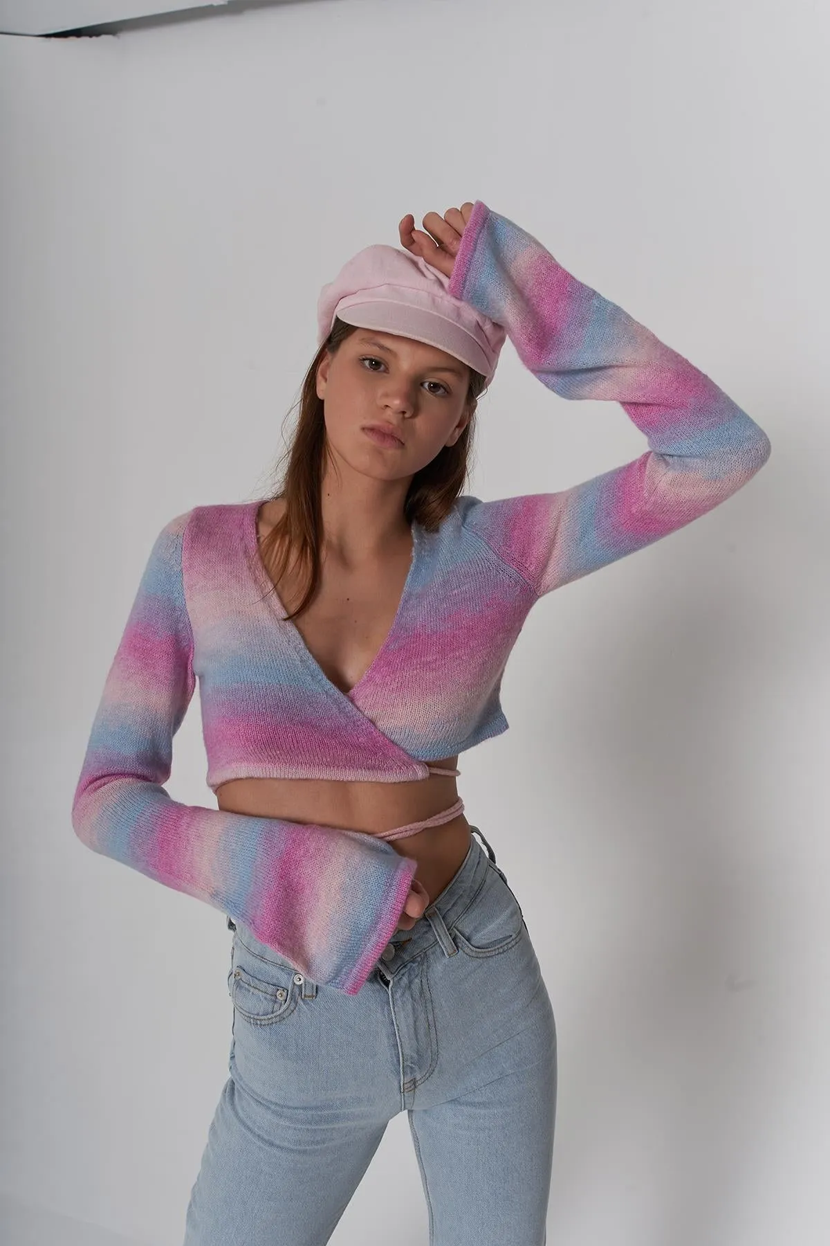 HLLY Women Suave Cardigan Pink - La Rinconada