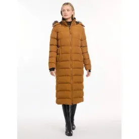 Lemieux Harper Longline Puffer Coat Ginger