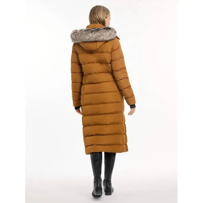 Lemieux Harper Longline Puffer Coat Ginger
