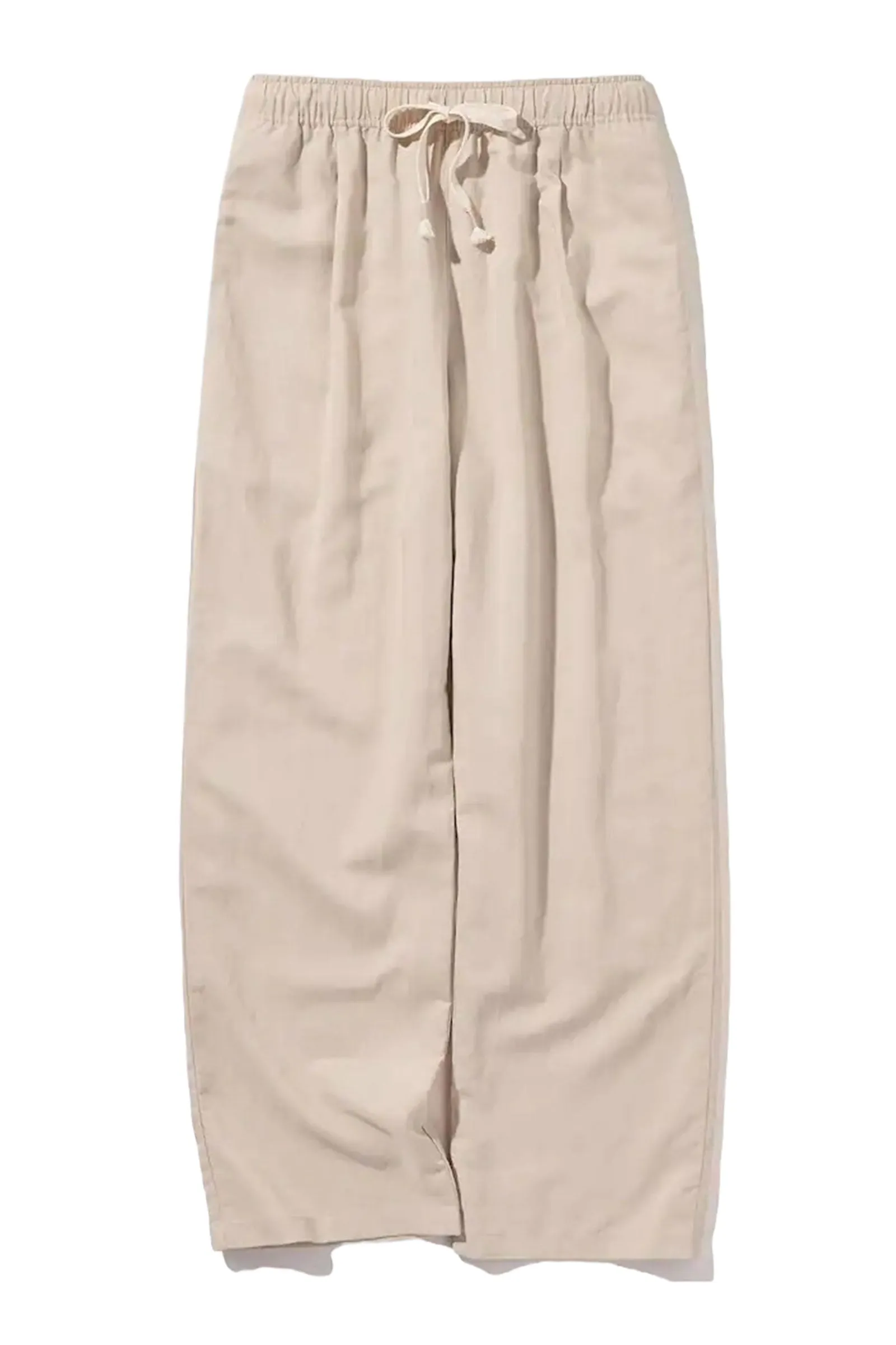 Linen Blend Easy Trousers