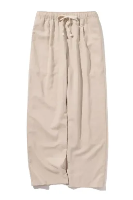Linen Blend Easy Trousers