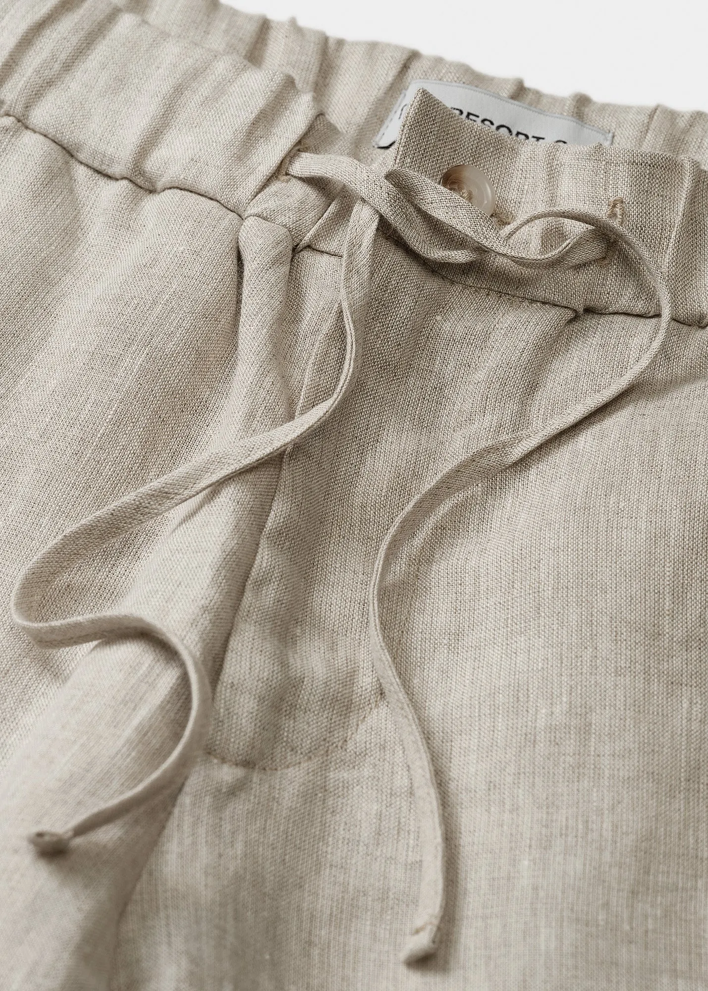 Linen Trousers Oatmeal