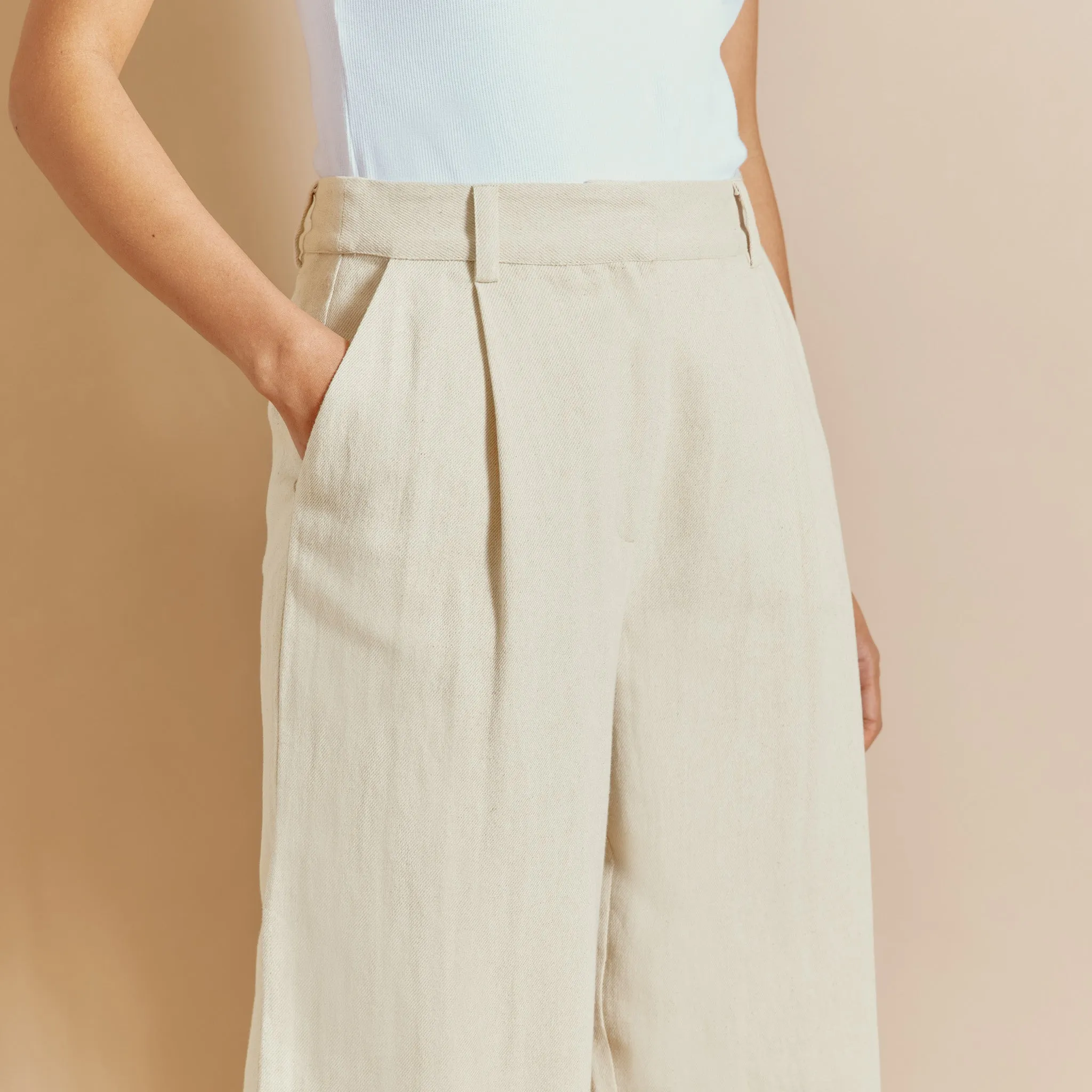 Linen Twill Trousers