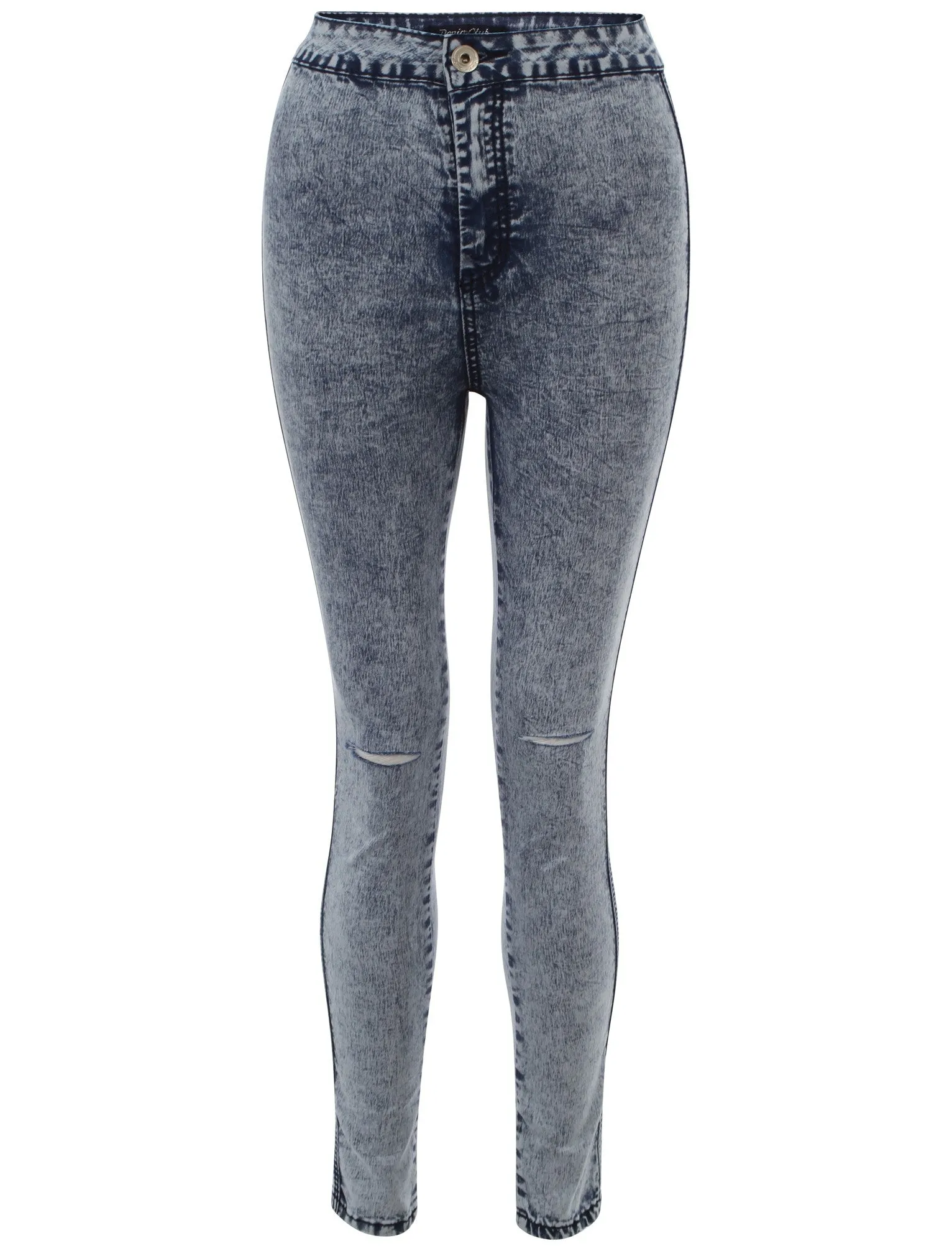 Marissa acid wash high waisted skinny jeans