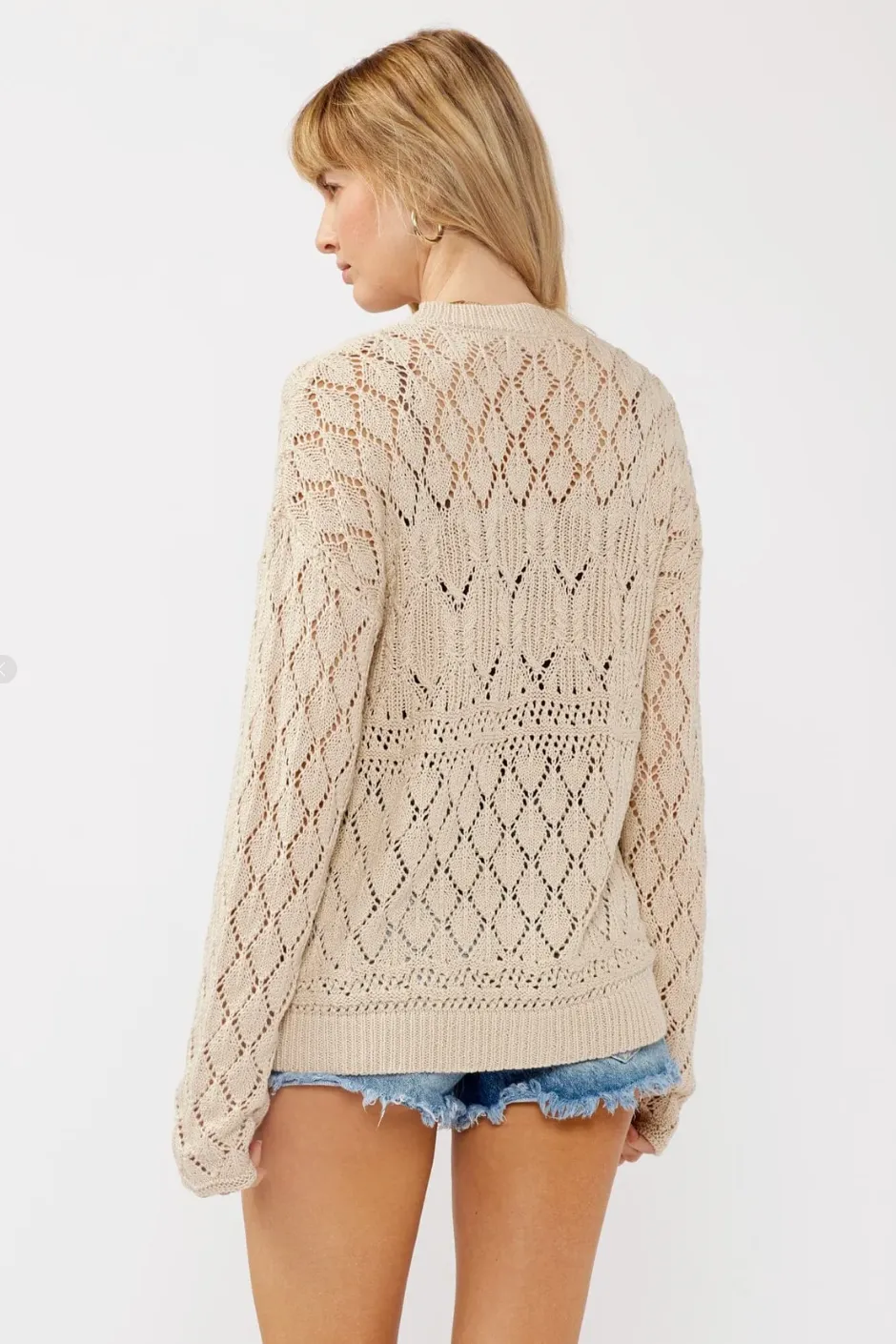 Out and About Pointelle Cardigan