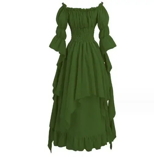 Pirate Corset Dress Medieval Renaissance Handkerchief Dresses