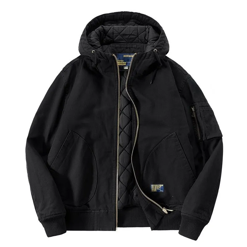 Sabre Quilted Aviator Jacket