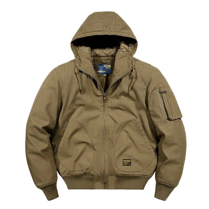 Sabre Quilted Aviator Jacket