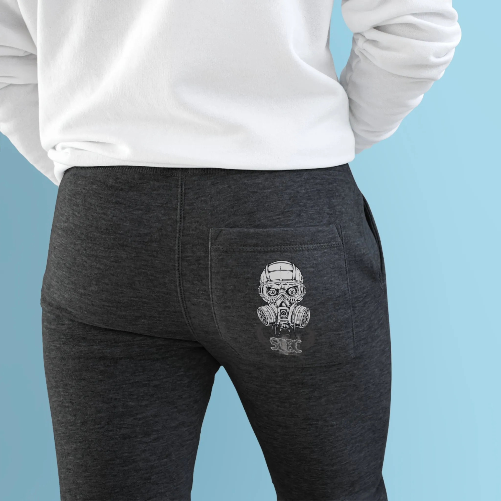 SCBC Unisex "Mask-up" Fleece Joggers. Joggers, Grey Sweatpants, Casual Wear, Streetwear, Sports Wear, Unisex, Sweatpants, Brand Name.