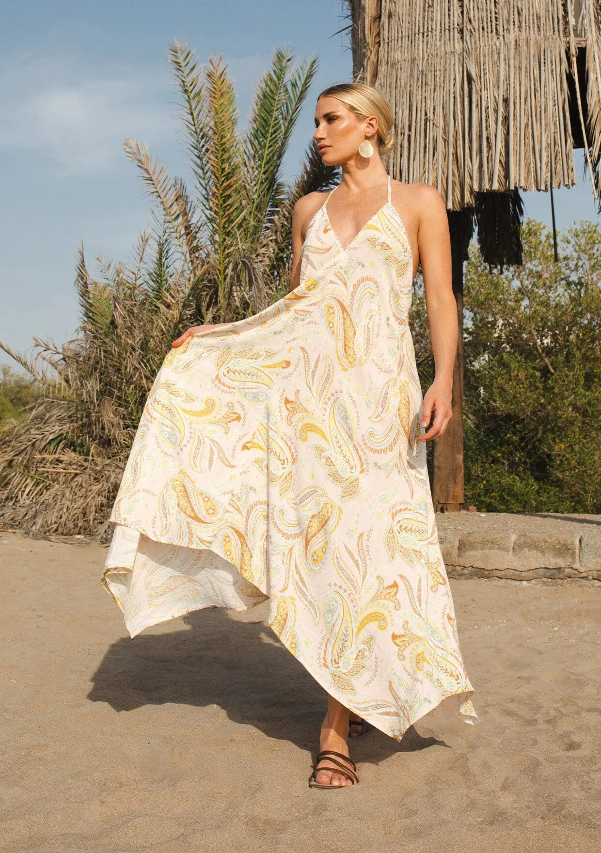 Sparks Fly Halter Dress