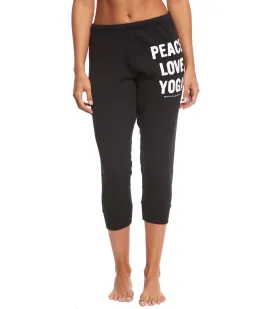Spiritual Gangster Peace Love and Yoga Dharma Joggers