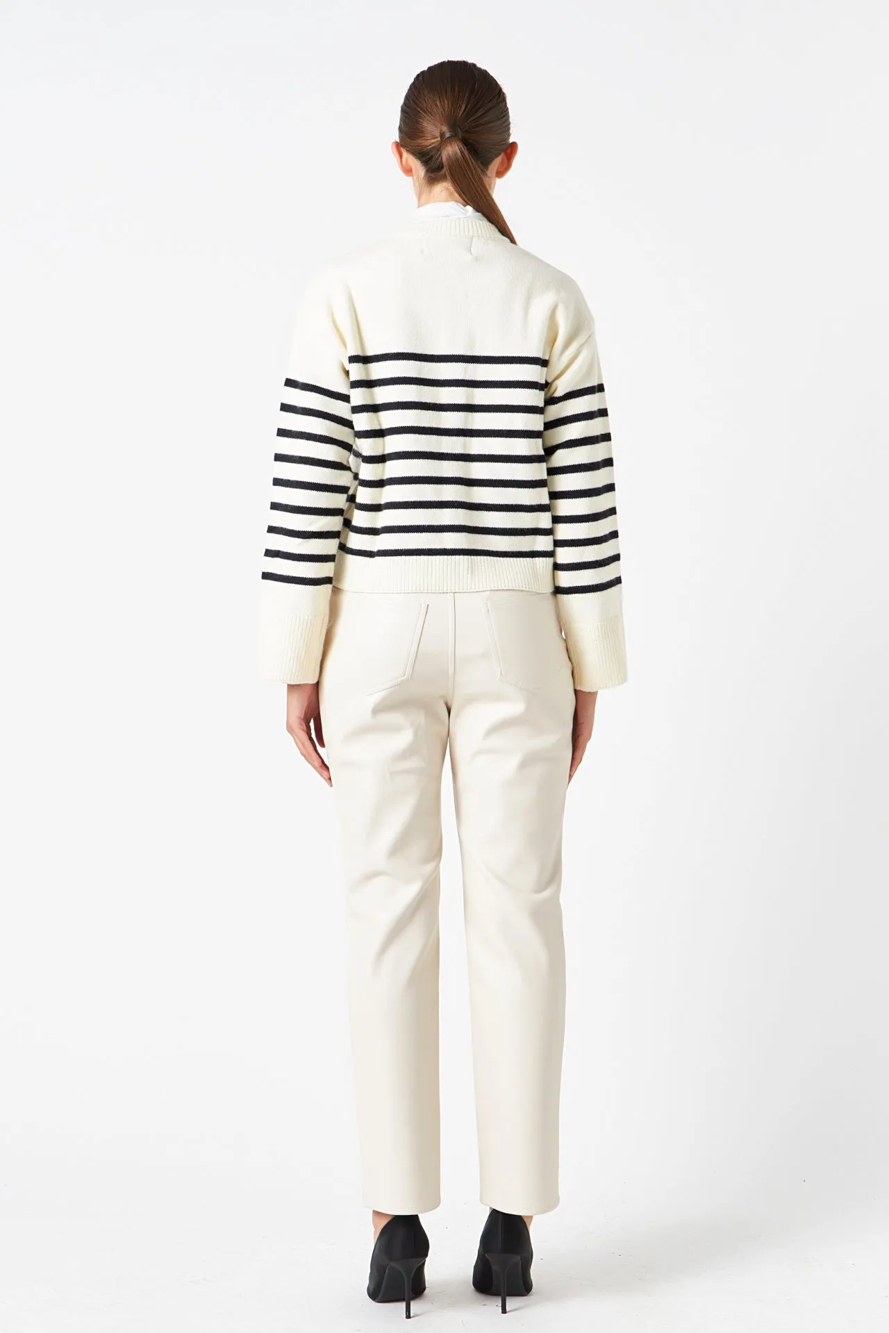 Striped Cardigan