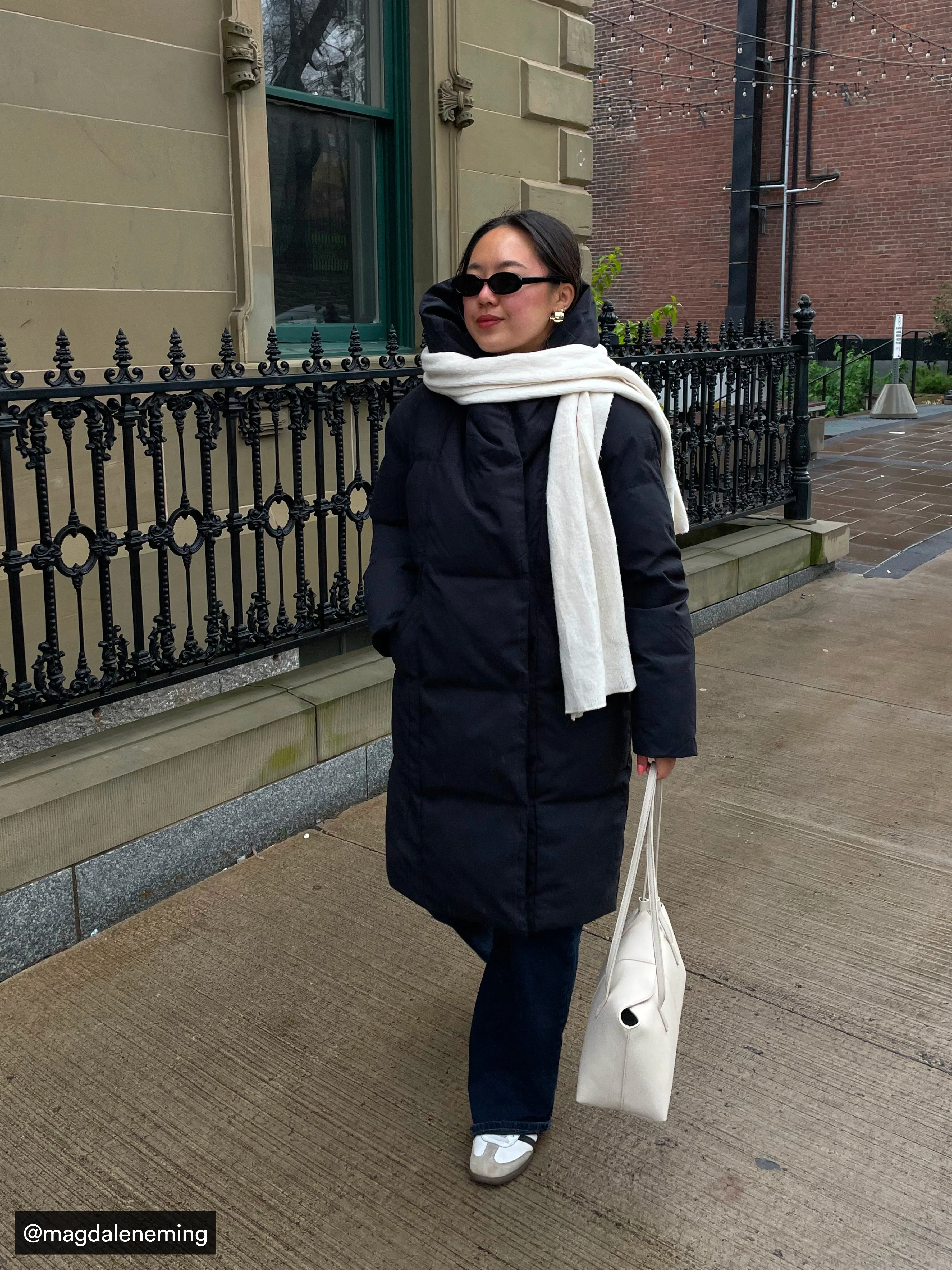 The Hygge Puffer Coat in Black