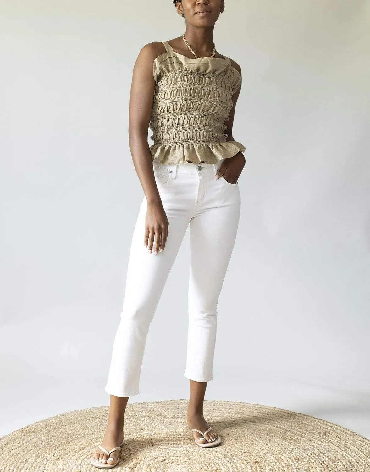 Tulipe Top - Khaki