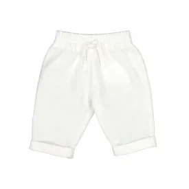 White Linen Long Trouser