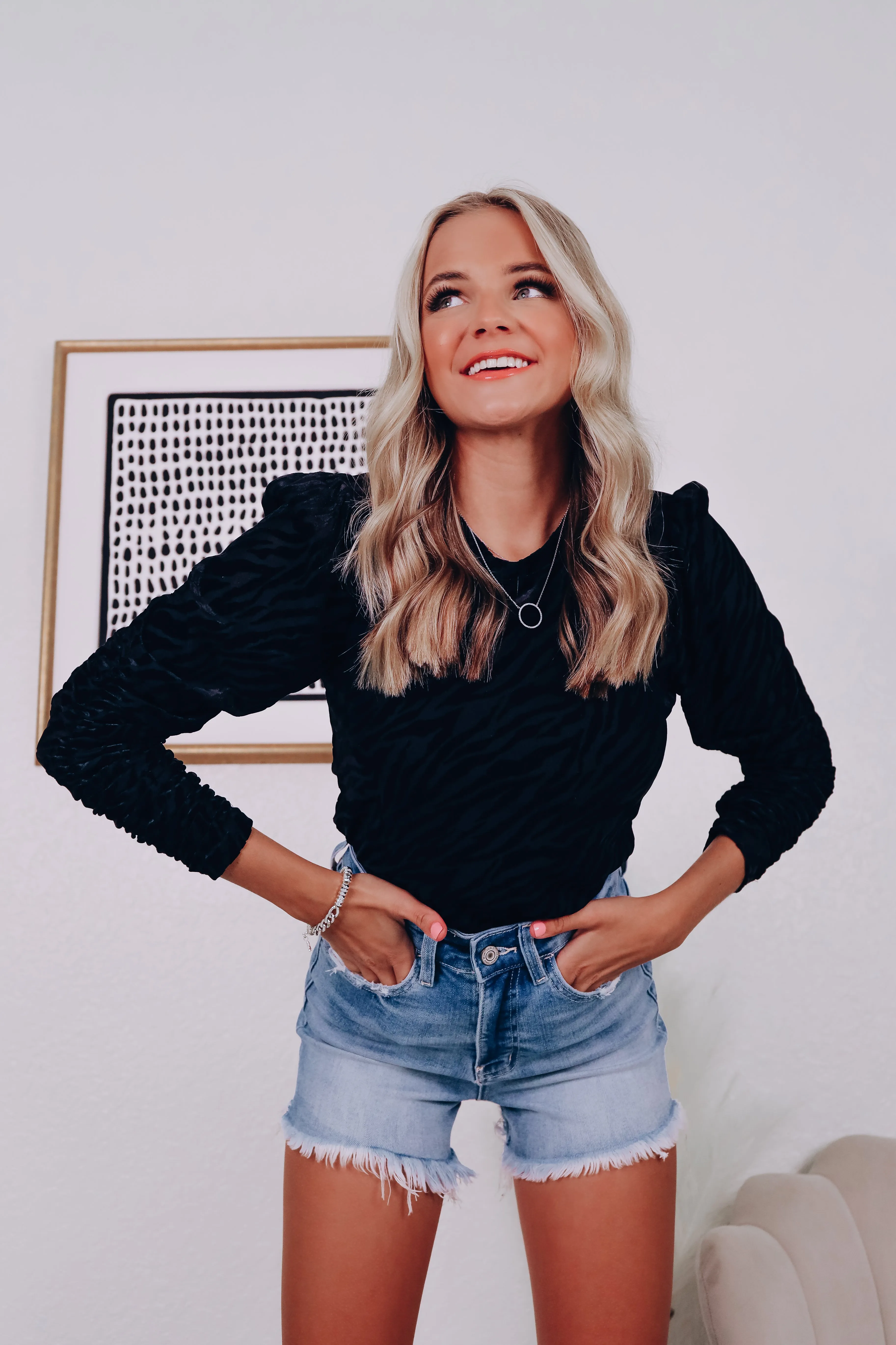 Zany Zebra Mesh Crop Top - Black